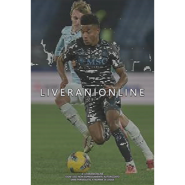 Lazio vs Napoli Coppa italia Frecciarossa - Ottavi di finale - Stadio Olimpico - Roma 05-12-2024 nella foto David Neres ©Federico Gaetano - AGENZIA ALDO LIVERANI SAS
