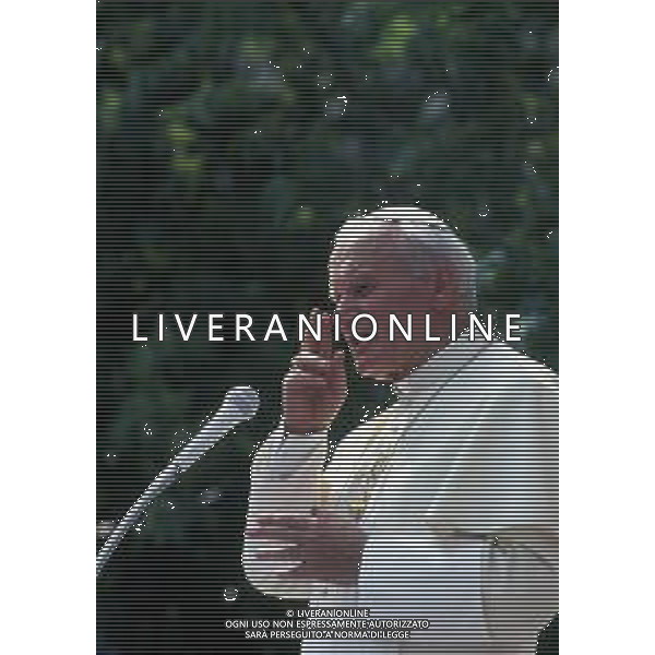 DIAP-16-17-04 1988 VERONA- VISITA PASTORALE DI GIOVANNI PAOLO II Karol Józef Wojtyła NELLA FOTO LA VISITA DI PAPA GIOVANNI II A VERONA AG ALDO LIVERANI SAS