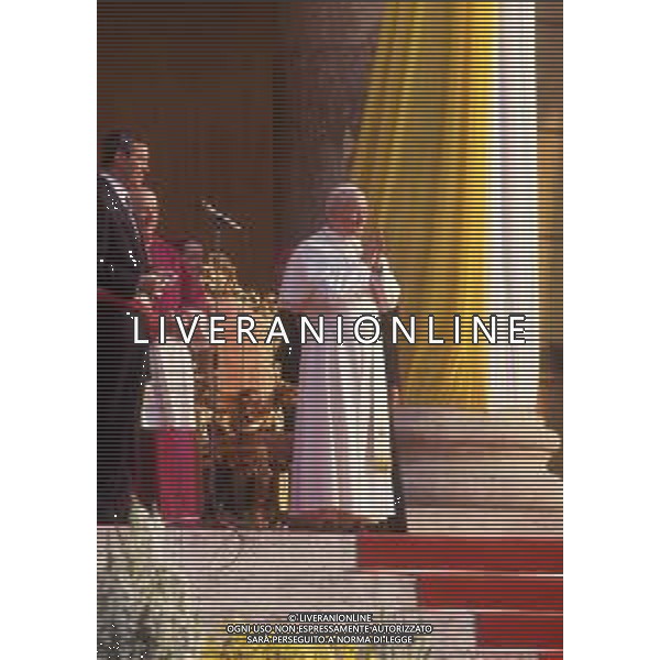 DIAP-16-17-04 1988 VERONA- VISITA PASTORALE DI GIOVANNI PAOLO II Karol Józef Wojtyła NELLA FOTO LA VISITA DI PAPA GIOVANNI II A VERONA AG ALDO LIVERANI SAS