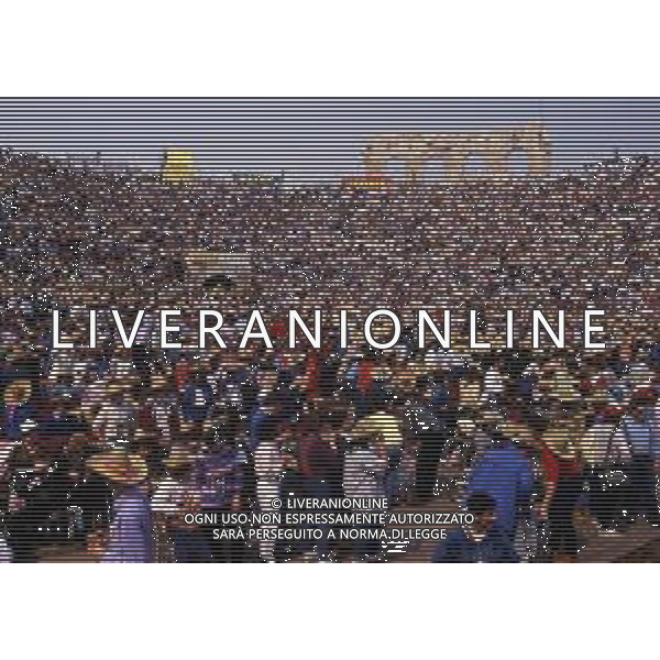 DIAP-16-17-04 1988 VERONA- VISITA PASTORALE DI GIOVANNI PAOLO II Karol Józef Wojtyła NELLA FOTO LA VISITA DI PAPA GIOVANNI II A VERONA AG ALDO LIVERANI SAS