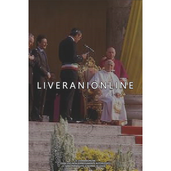 DIAP-16-17-04 1988 VERONA- VISITA PASTORALE DI GIOVANNI PAOLO II Karol Józef Wojtyła NELLA FOTO LA VISITA DI PAPA GIOVANNI II A VERONA AG ALDO LIVERANI SAS