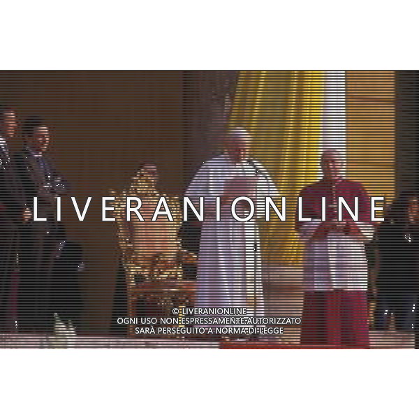 DIAP-16-17-04 1988 VERONA- VISITA PASTORALE DI GIOVANNI PAOLO II Karol Józef Wojtyła NELLA FOTO LA VISITA DI PAPA GIOVANNI II A VERONA AG ALDO LIVERANI SAS