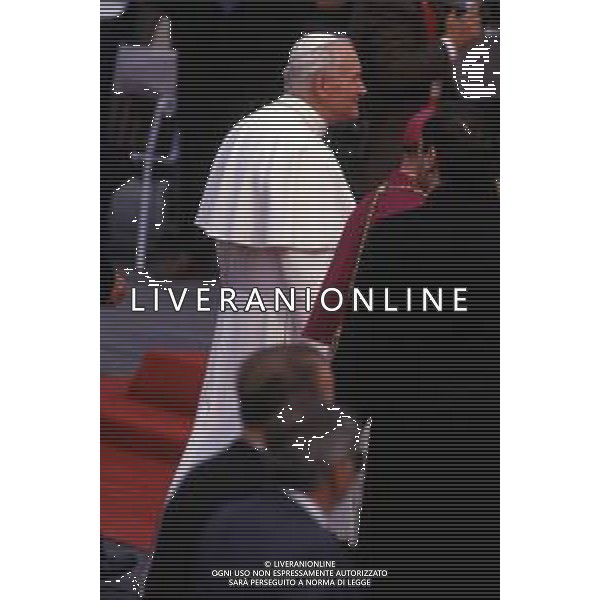 DIAP-16-17-04 1988 VERONA- VISITA PASTORALE DI GIOVANNI PAOLO II Karol Józef Wojtyła NELLA FOTO LA VISITA DI PAPA GIOVANNI II A VERONA AG ALDO LIVERANI SAS