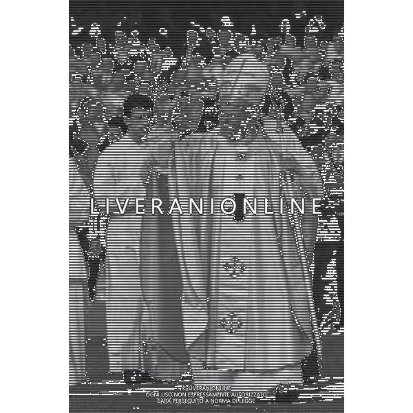 NEG-RETROSPETTIVA PAPA GIOVANNI II -KAROL JOZEF WOJTYLA  NELLA FOTO PAPA GIOVANNI II -KAROL JOZEF WOJTYLA NELL\'ANNO 1988 A VERONA AG ALDO LIVERANI SAS  