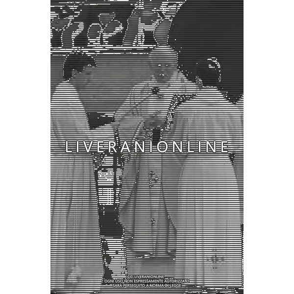 NEG-RETROSPETTIVA PAPA GIOVANNI II -KAROL JOZEF WOJTYLA  NELLA FOTO PAPA GIOVANNI II -KAROL JOZEF WOJTYLA NELL\'ANNO 1988 A VERONA AG ALDO LIVERANI SAS  