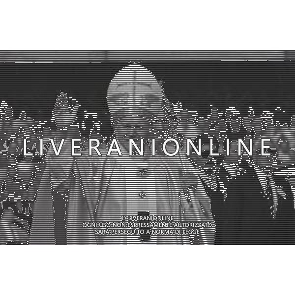 NEG-RETROSPETTIVA PAPA GIOVANNI II -KAROL JOZEF WOJTYLA  NELLA FOTO PAPA GIOVANNI II -KAROL JOZEF WOJTYLA NELL\'ANNO 1988 A VERONA AG ALDO LIVERANI SAS  