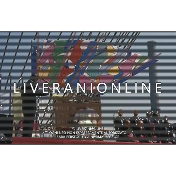 DIAP-RETROSPETTIVA PAPA GIOVANNI II -KAROL JOZEF WOJTYLA  NELLA FOTO PAPA GIOVANNI II -KAROL JOZEF WOJTYLA NELL\'ANNO 1991 A MANTOVA AG ALDO LIVERANI SAS 