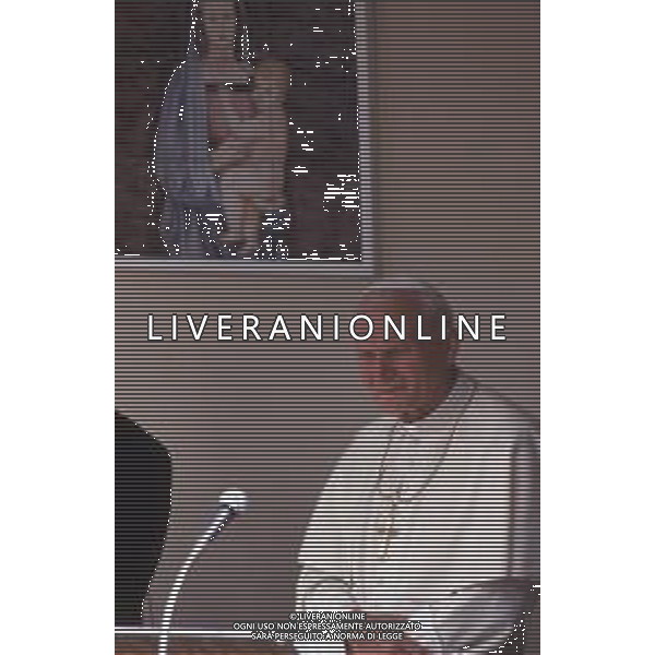 DIAP-RETROSPETTIVA PAPA GIOVANNI II -KAROL JOZEF WOJTYLA  NELLA FOTO PAPA GIOVANNI II -KAROL JOZEF WOJTYLA NELL\'ANNO 1992 A LORENZAGO DI CADORE AG ALDO LIVERANI SAS  