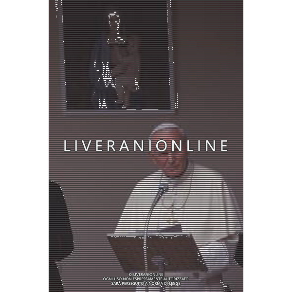 DIAP-RETROSPETTIVA PAPA GIOVANNI II -KAROL JOZEF WOJTYLA  NELLA FOTO PAPA GIOVANNI II -KAROL JOZEF WOJTYLA NELL\'ANNO 1992 A LORENZAGO DI CADORE AG ALDO LIVERANI SAS  