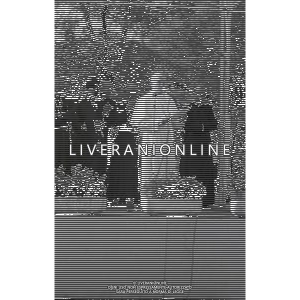 NEG-18-10-1986 FIRENZE -RETROSPETTIVA PAPA GIOVANNI II -KAROL JOZEF WOJTYLA  NELLA FOTO PAPA GIOVANNI II -KAROL JOZEF WOJTYLA A FIRENZE FIESOLE IL GIORNO 18-10-1986 AG ALDO LIVERANI SAS