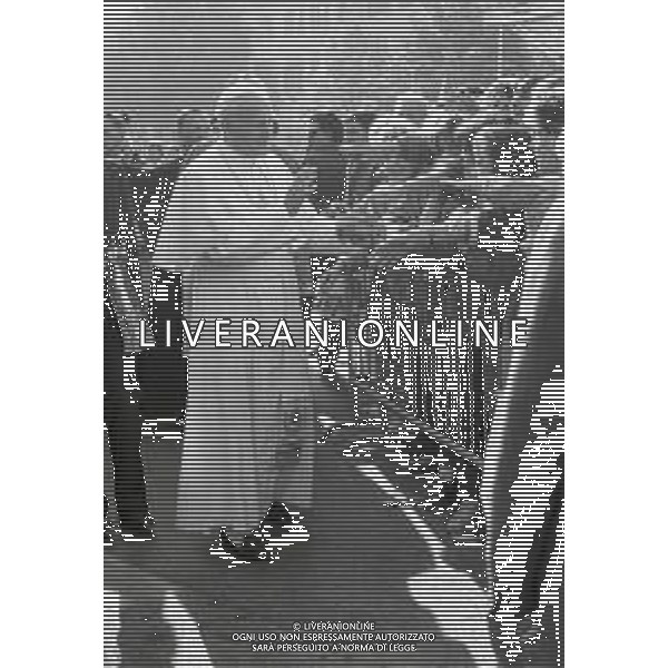 NEG-18-10-1986 FIRENZE -RETROSPETTIVA PAPA GIOVANNI II -KAROL JOZEF WOJTYLA  NELLA FOTO PAPA GIOVANNI II -KAROL JOZEF WOJTYLA A FIRENZE FIESOLE IL GIORNO 18-10-1986 AG ALDO LIVERANI SAS
