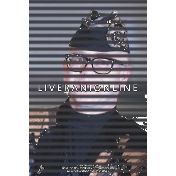DIAP-RETROSPETTIVA ELTON JOHN CANTANTE NELLA FOTO ELTON JOHN AL FESTIVAL DI SANREMO NELL\'ANNO 1989 AG ALDO LIVERANI SAS 