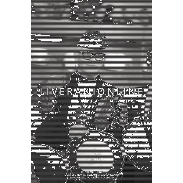 NEG-RETROSPETTIVA ELTON JOHN CANTANTE NELLA FOTO ELTON JOHN AL FESTIVAL DI SANREMO NELL\'ANNO 1989 AG ALDO LIVERANI SAS 