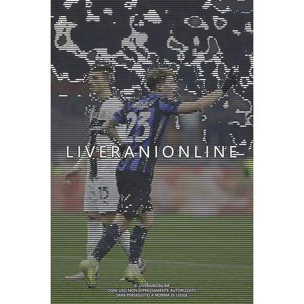 ESULTANZA DOPOGOL NICOLO\' BARELLA - INTER - PARMA CAMPIONATO CALCIO SERIE A 06.12.2024 ©PAOLO GIAMPIETRI - AGENZIA ALDO LIVERANI SAS
