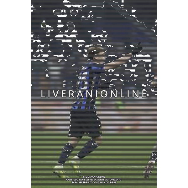 ESULTANZA DOPOGOL NICOLO\' BARELLA - INTER - PARMA CAMPIONATO CALCIO SERIE A 06.12.2024 ©PAOLO GIAMPIETRI - AGENZIA ALDO LIVERANI SAS