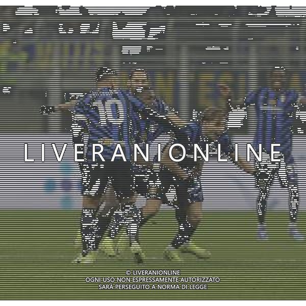 ESULTANZA DOPOGOL NICOLO\' BARELLA CON MARCUS THURAM E LAUTARO MARTINEZ E HAKAN CALHANOGLU - INTER - PARMA CAMPIONATO CALCIO SERIE A 06.12.2024 ©PAOLO GIAMPIETRI - AGENZIA ALDO LIVERANI SAS