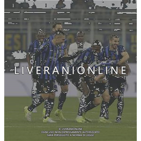 ESULTANZA DOPOGOL NICOLO\' BARELLA CON MARCUS THURAM E LAUTARO MARTINEZ - INTER - PARMA CAMPIONATO CALCIO SERIE A 06.12.2024 ©PAOLO GIAMPIETRI - AGENZIA ALDO LIVERANI SAS