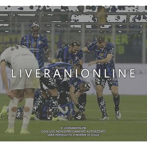 ESULTANZA DOPOGOL NICOLO\' BARELLA CON MARCUS THURAM E LAUTARO MARTINEZ E HAKAN CALHANOGLU - INTER - PARMA CAMPIONATO CALCIO SERIE A 06.12.2024 ©PAOLO GIAMPIETRI - AGENZIA ALDO LIVERANI SAS