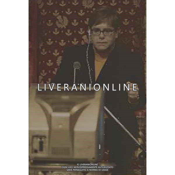 DIAP-RETROSPETTIVA ELTON JOHN CANTANTE NELLA FOTO ELTON JOHN ALLA TRASMISSIONE TELEVISIVA “QUELLI CHE IL CALCIO“ AG ALDO LIVERANI SAS 