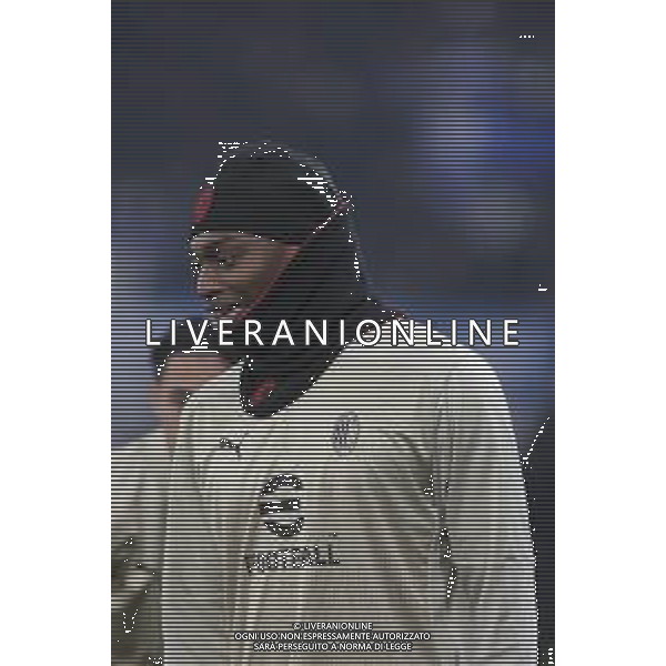 Rafael Leao of AC Milan during training pre Atalanta BC vs AC Milan, 15° Serie A Enilive 2024-25 game at Gewiss stadium in Bergamo (BG), Italy, on Dicember 06, 2024. (Photo by Davide Casentini)- AGENZIA ALDO LIVERANI SAS