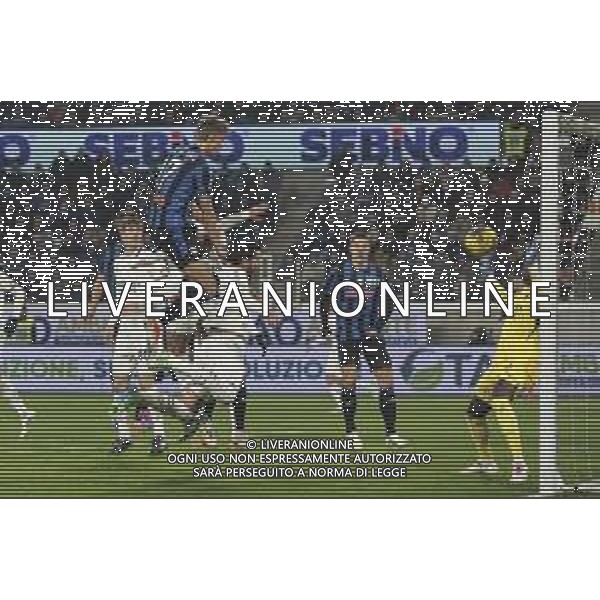 Charles De Ketelaere of Atalanta BC scores a goal during Atalanta BC vs AC Milan, 15° Serie A Enilive 2024-25 game at Gewiss stadium in Bergamo (BG), Italy, on Dicember 06, 2024. (Photo by Davide Casentini)- AGENZIA ALDO LIVERANI SAS