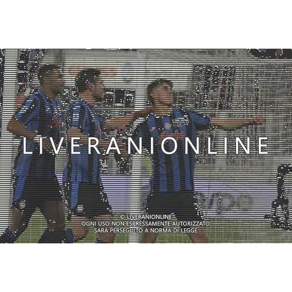 Charles De Ketelaere of Atalanta BC celebrates after scoring during Atalanta BC vs AC Milan, 15° Serie A Enilive 2024-25 game at Gewiss stadium in Bergamo (BG), Italy, on Dicember 06, 2024. (Photo by Davide Casentini)- AGENZIA ALDO LIVERANI SAS
