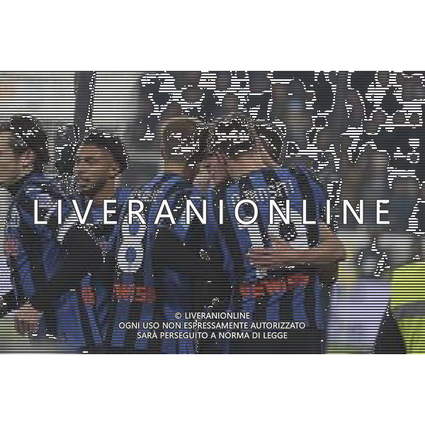 Charles De Ketelaere of Atalanta BC celebrates after scoring during Atalanta BC vs AC Milan, 15° Serie A Enilive 2024-25 game at Gewiss stadium in Bergamo (BG), Italy, on Dicember 06, 2024. (Photo by Davide Casentini)- AGENZIA ALDO LIVERANI SAS