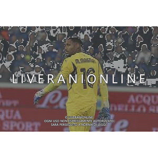 Mike Maignan of AC Milan during Atalanta BC vs AC Milan, 15° Serie A Enilive 2024-25 game at Gewiss stadium in Bergamo (BG), Italy, on Dicember 06, 2024. (Photo by Davide Casentini)- AGENZIA ALDO LIVERANI SAS