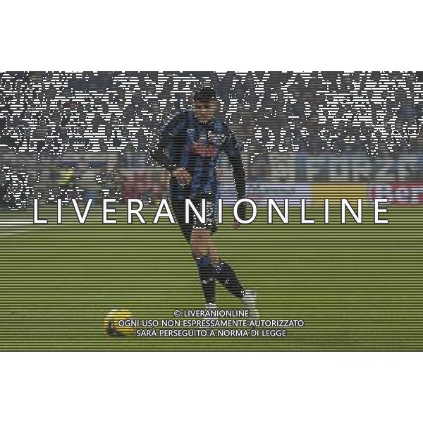 Raul Bellanova of Atalanta BC play the ball during Atalanta BC vs AC Milan, 15° Serie A Enilive 2024-25 game at Gewiss stadium in Bergamo (BG), Italy, on Dicember 06, 2024. (Photo by Davide Casentini)- AGENZIA ALDO LIVERANI SAS