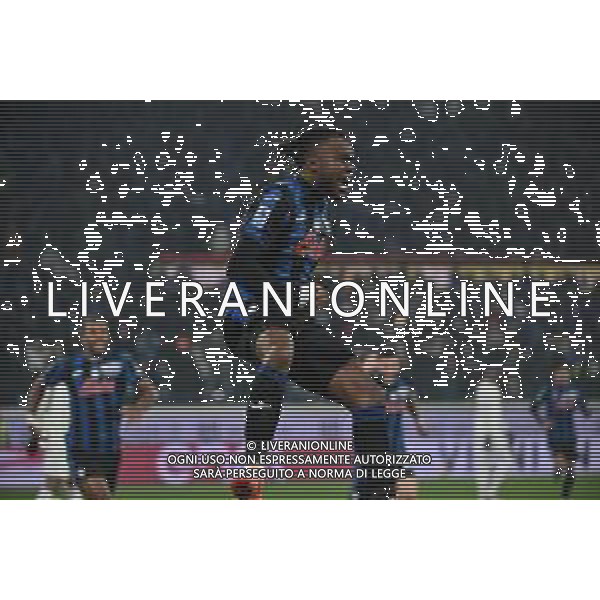 Atalanta vs Milan nella foto Ademola Lookman (Atalanta) esultanza dopo il gol del 2 a 1 Bergamo 06-12-2024 Gewiss Stadium Campionato Serie A Enilive - 15a giornata foto Roberto Garavaglia/Agenzia Aldo Liverani sas- AGENZIA ALDO LIVERANI SAS