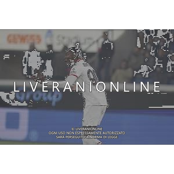 Tammy Abraham of AC Milan expresses disappointment during Atalanta BC vs AC Milan, 15° Serie A Enilive 2024-25 game at Gewiss stadium in Bergamo (BG), Italy, on Dicember 06, 2024. (Photo by Davide Casentini)- AGENZIA ALDO LIVERANI SAS