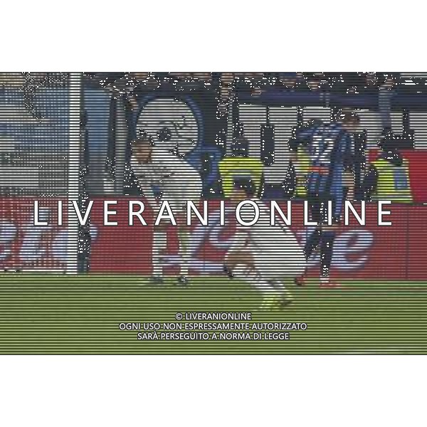 Milan players expresses disappointment at the end of Atalanta BC vs AC Milan, 15° Serie A Enilive 2024-25 game at Gewiss stadium in Bergamo (BG), Italy, on Dicember 06, 2024. (Photo by Davide Casentini)- AGENZIA ALDO LIVERANI SAS