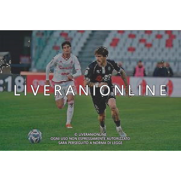 December 07, 2024 Bari, Italy - SSC Bari vs Cesena FC - Italian soccer serie B 2024/25 - San Nicola Stadium. In the pic: Mirko Antonucci of Cesena FC ©Emmanuele Mastrodonato - AGENZIA ALDO LIVERANI SAS