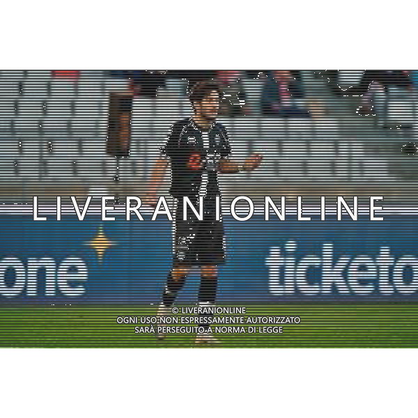 December 07, 2024 Bari, Italy - SSC Bari vs Cesena FC - Italian soccer serie B 2024/25 - San Nicola Stadium. In the pic: Cristian Shpendi of Cesena FC disappointment ©Emmanuele Mastrodonato - AGENZIA ALDO LIVERANI SAS
