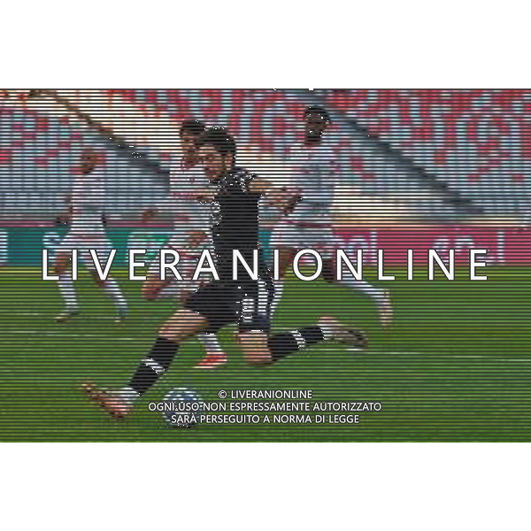 December 07, 2024 Bari, Italy - SSC Bari vs Cesena FC - Italian soccer serie B 2024/25 - San Nicola Stadium. In the pic: Cristian Shpendi of Cesena FC ©Emmanuele Mastrodonato - AGENZIA ALDO LIVERANI SAS