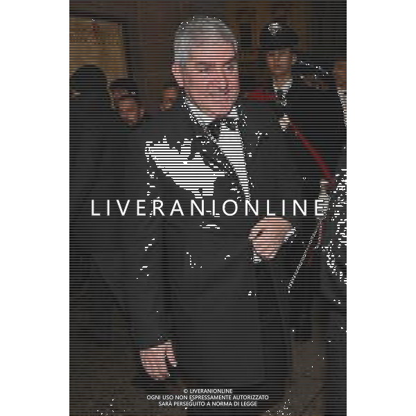 TVRG Prima alla Scala nella foto Bruno Megale Milano 07-12-2024 Ingressi per la Prima del Teatro alla Scala foto Roberto Garavaglia/Agenzia Aldo Liverani sas