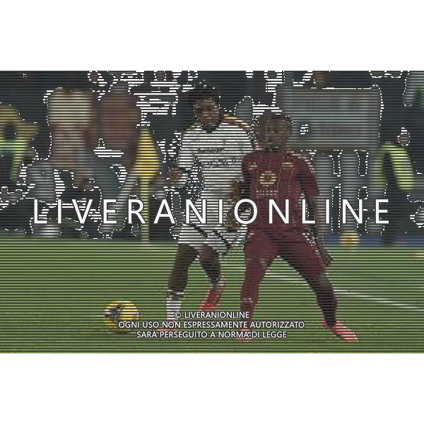 Roma vs Lecce Campionato Serie A Enilive - 15 Giornata Stadio Olimpico - Roma 07-12-2024 nella foto Dorgu e Abdoulhamid ©Federico Gaetano - AGENZIA ALDO LIVERANI SAS