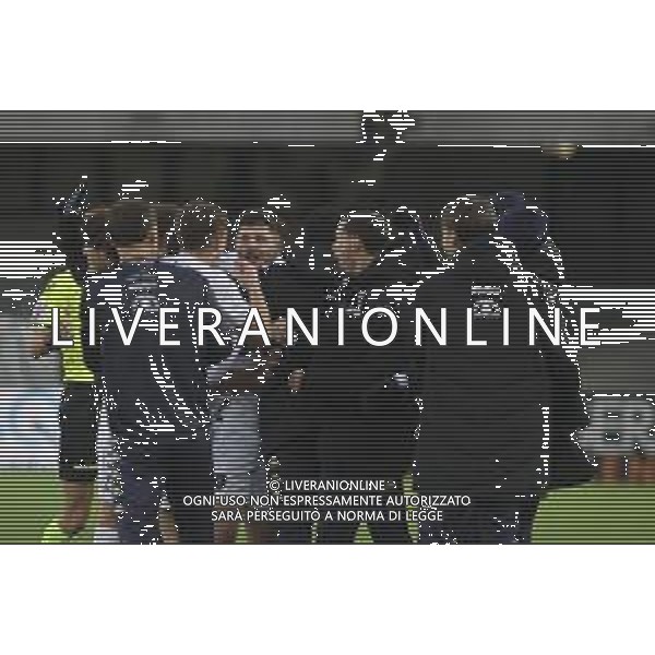 Liberato Cacace of Empoli FC celebrates after scoring during Hellas Verona FC vs Empoli FC, 15° Serie A Enilive 2024-25 game at Marcantonio Bentegodi stadium in Verona (VR), Italy, on Dicember 08, 2024. (Photo by Davide Casentini) - AGENZIA ALDO LIVERANI SAS