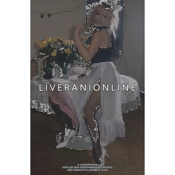 DIAP-RETROSPETTIVA TIZIANA RIVALE CANTANTE NELLA FOTO TIZIANA RIVALE NELL\'ANNO 1985 FOTO EDGARDO DELLA SCORCIOSA-AG ALDO LIVERANI SAS