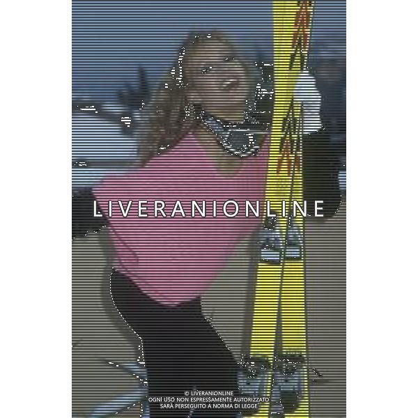 DIAP-RETROSPETTIVA TIZIANA RIVALE CANTANTE NELLA FOTO TIZIANA RIVALE NELL\'ANNO 1985 FOTO EDGARDO DELLA SCORCIOSA-AG ALDO LIVERANI SAS