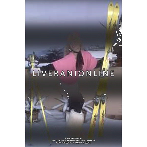 DIAP-RETROSPETTIVA TIZIANA RIVALE CANTANTE NELLA FOTO TIZIANA RIVALE NELL\'ANNO 1985 FOTO EDGARDO DELLA SCORCIOSA-AG ALDO LIVERANI SAS