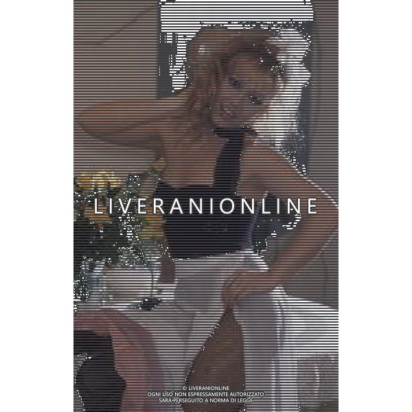 DIAP-RETROSPETTIVA TIZIANA RIVALE CANTANTE NELLA FOTO TIZIANA RIVALE NELL\'ANNO 1985 FOTO EDGARDO DELLA SCORCIOSA-AG ALDO LIVERANI SAS