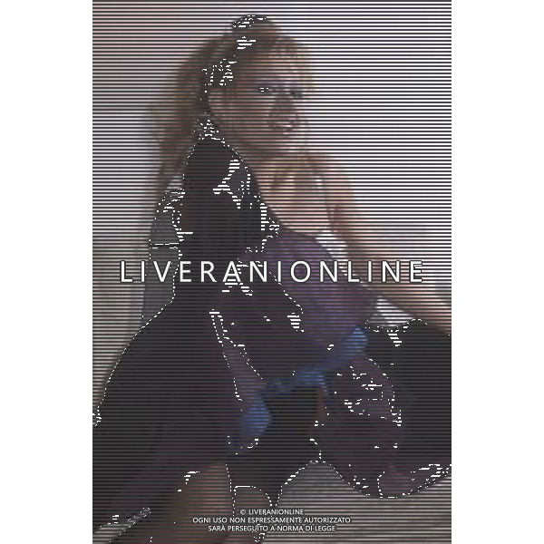 DIAP-RETROSPETTIVA TIZIANA RIVALE CANTANTE NELLA FOTO TIZIANA RIVALE NELL\'ANNO 1985 FOTO EDGARDO DELLA SCORCIOSA-AG ALDO LIVERANI SAS