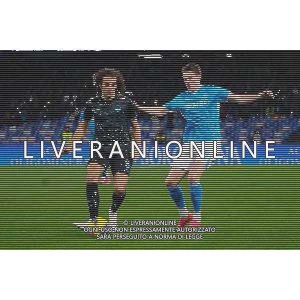 Napoli, Lazio Nella foto: Matteo Guendouzi, Scott McTominay Foto Mosca, Ag. Liverani -NAPOLI - LAZIO CAMPIONATO CALCIO SERIE A 08.12.2024 ©MOSCA - AGENZIA ALDO LIVERANI SAS