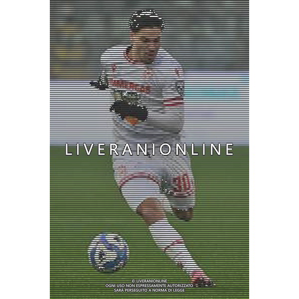 TVRG Cremonese vs Reggiana nella foto Antonio Vergara (Reggiana) Cremona 08-12-2024 Stadio Giovanni Zini Campionato Serie BKT - 16a giornata foto Roberto Garavaglia/Agenzia Aldo Liverani sas