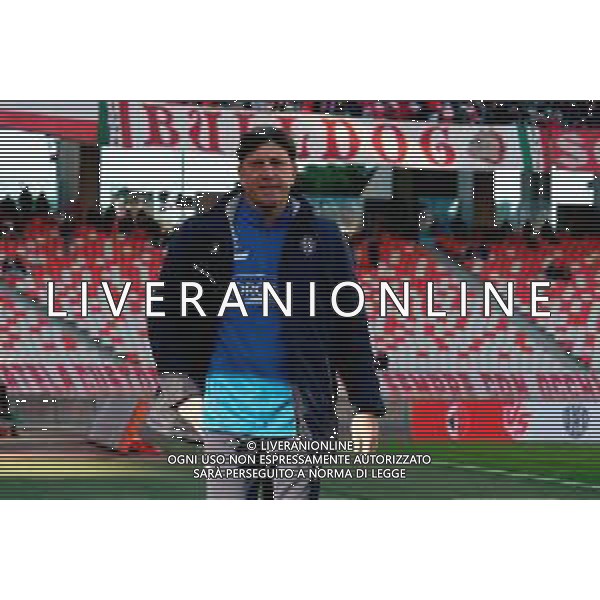 EMTV-December 07, 2024 Bari, Italy - SSC Bari vs Cesena FC - Italian soccer serie B 2024/25 - San Nicola Stadium. In the pic: coach Michele Mignani of Cesena FC FOTO EMMANUELE MASTRODONATO-AG ALDO LIVERANI SAS