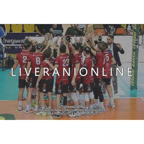 Reggio Calabria 08/12/2024 PalaCalafiore. Campionato Nazionale Volley maschile serie A3. Domotek RC vs JV Gioia del Colle. In foto: Domotek RC foto pasquale gareffa-ag aldo liverani sas