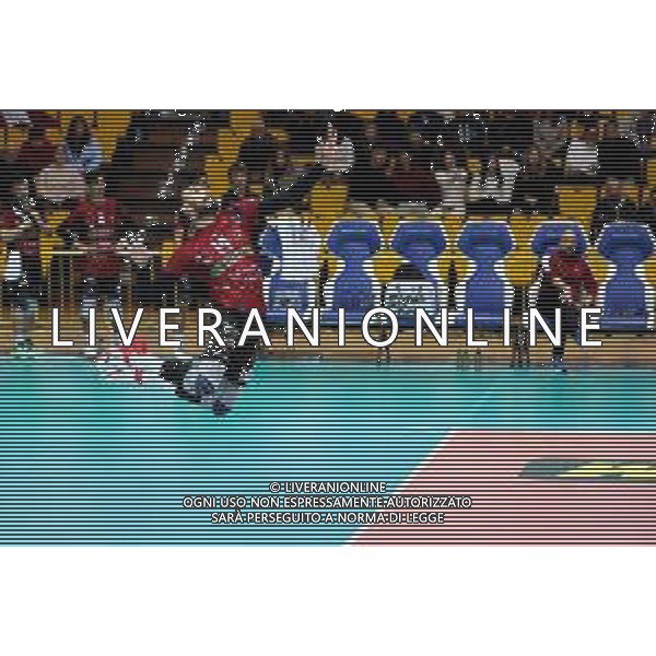 Reggio Calabria 08/12/2024 PalaCalafiore. Campionato Nazionale Volley maschile serie A3. Domotek RC vs JV Gioia del Colle. In foto: Laganà Domotek RC foto pasquale gareffa-ag aldo liverani sas