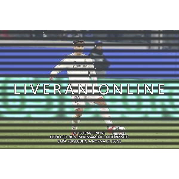 Brahim Diaz of Real Madrid FC play the ball during Atalanta BC vs Rela Madrid FC, 6° round of Chanpions League 2024-25, game at Gewiss stadiumo in Bergamo (BG), Italy, on Dicember 10, 2024. (Photo by Davide Casentini)-AGENZIA ALDO LIVERANI SAS