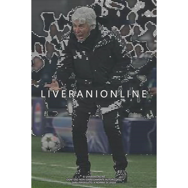 TVRG Atalanta vs Real Madrid nella foto Gian Piero Gasperini allenatore Atalanta Bergamo 10-12-2024 Gewiss Stadium UEFA Champions League fase a girone unico - 6a giornata foto Roberto Garavaglia/Agenzia Aldo Liverani sas-AGENZIA ALDO LIVERANI SAS